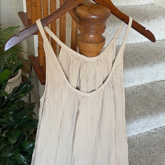 Universal Thread Light Beige Waflle Maxi Dress - Picture 5 of 9